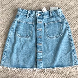 Denim skirt